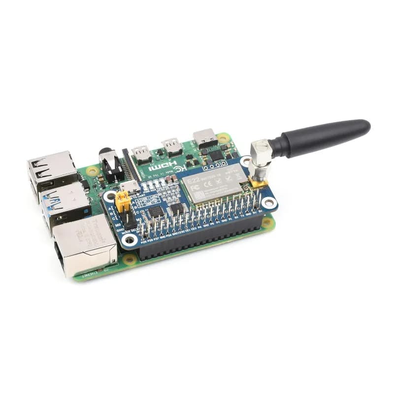 SX1262 SX1268 LoRa HAT for Raspberry Pi UART Interface 5km Long Range Wireless Module 433/470/868/915MHz