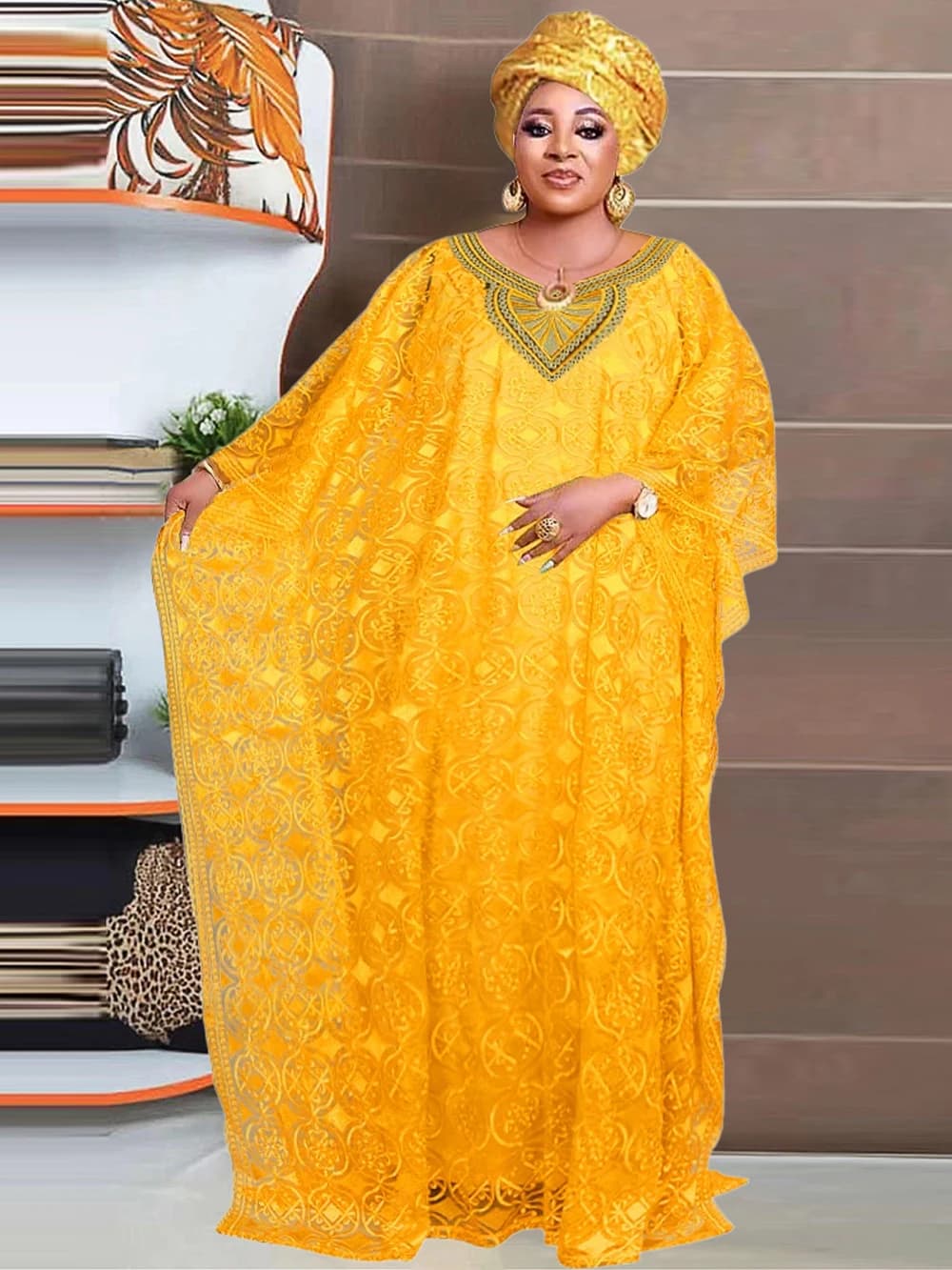 Abiti in pizzo sciolto da donna per matrimoni, feste, serate, abito tradizionale africano, set due pezzi, abbigliamento 2026 Dubai Hijab Abayas