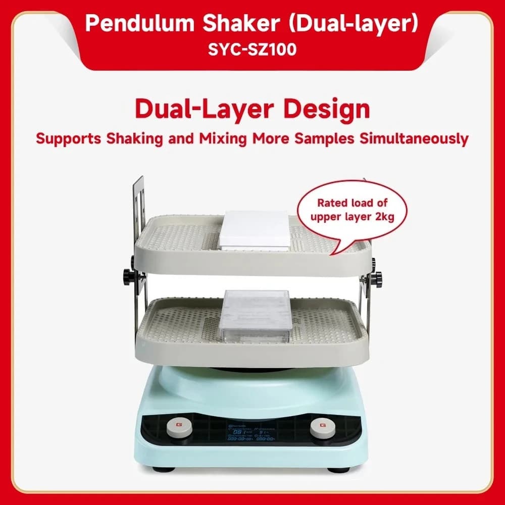 Space-Saving One Device Double Flexibility Swinging Shaker Pendulum Shaker with Variable-Angle Rocking for Kitchen Innovation