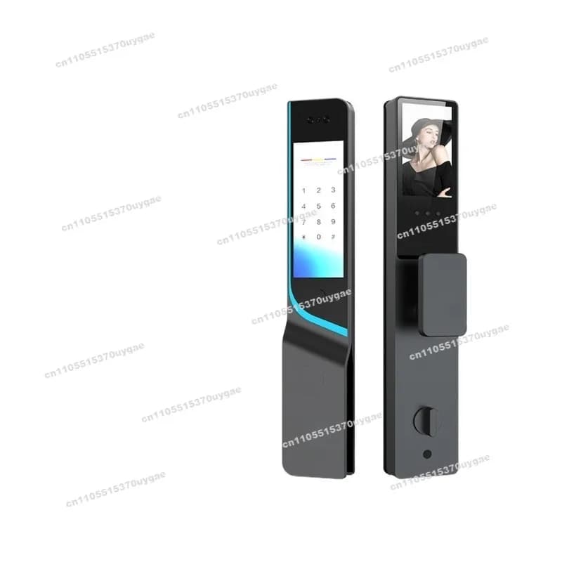 New Product Su7 Automatic Smart Lock Password Lock Household Door Lock Fingerprint Anti-theft Door Large Screen