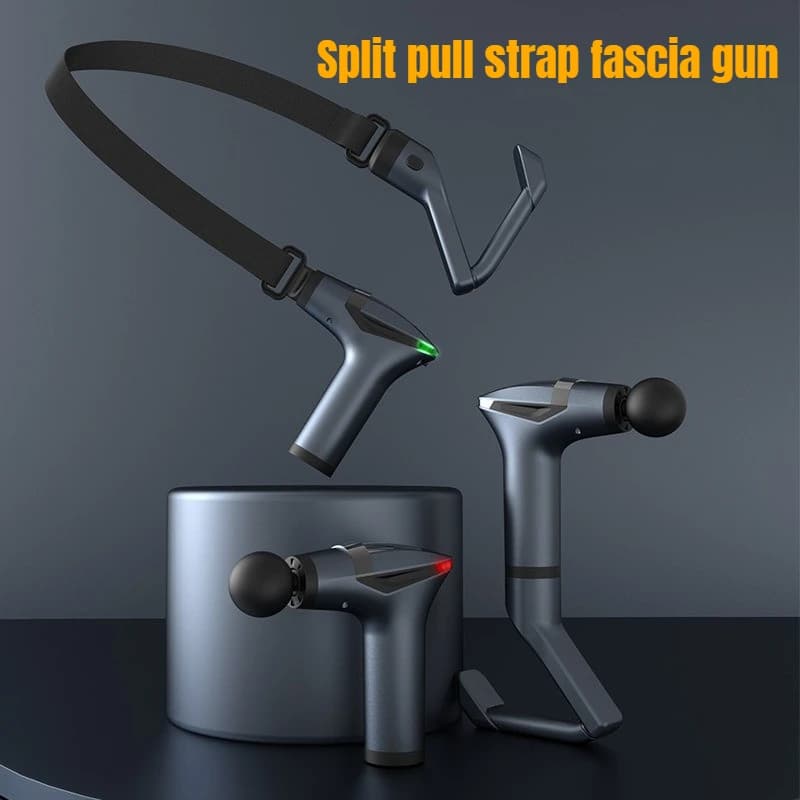 Pistola Massaggiante Elettrica Multifunzionale a Percussione Profonda per il Rilassamento Muscolare con Manico Lungo - Bestseller