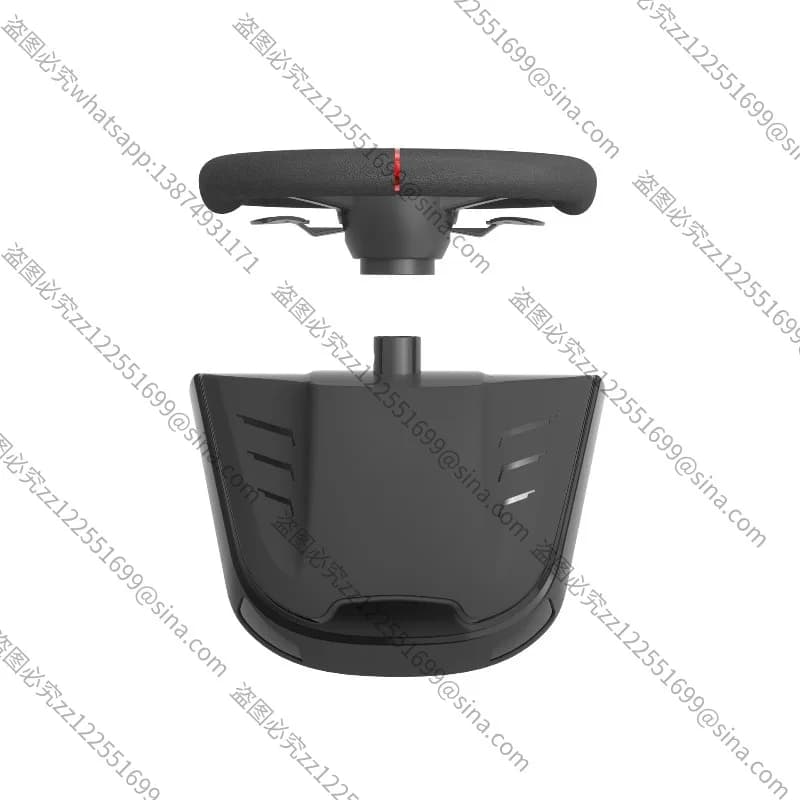 Adatto per accessori per volante di simulazione di corse per PC, compatibile con la console PS4 Xbox Serise X Tre pedali del cambio