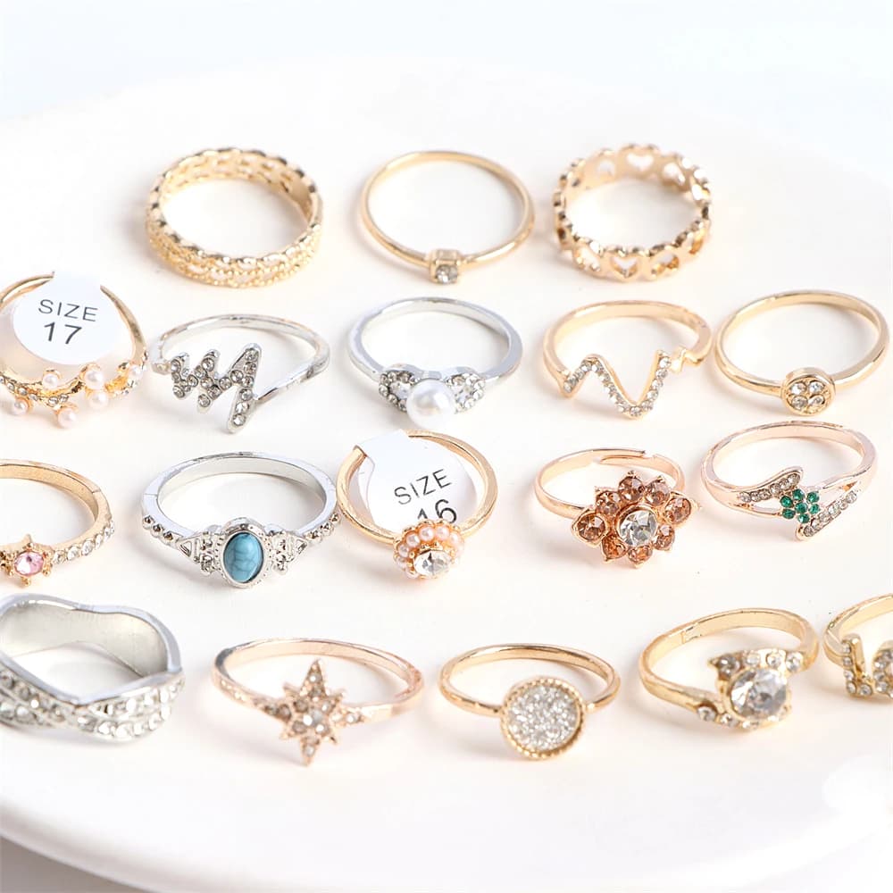10 pz/lotto moda cuore amore micro-intarsiato cristallo colorato anello di barretta gioielli per le donne stile della miscela regalo di festa di fidanzamento di nozze