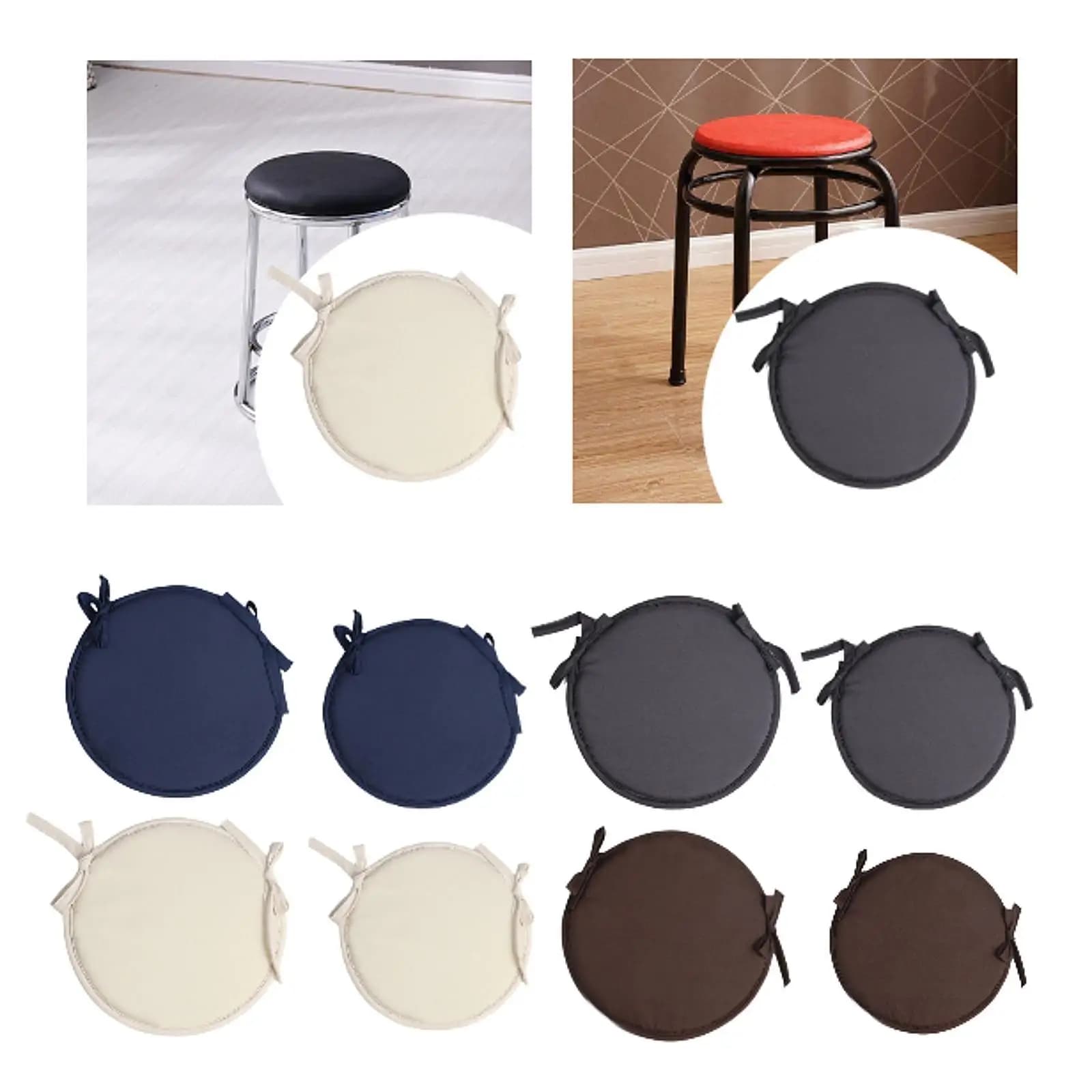Floor Yoga Meditation Cushion Thick Sponge Round Chair for seat Pad for Bedroom Patio Sofa Home Decor