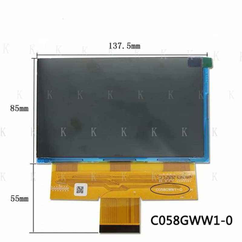 C Nuovo PER CL720D CL760 Schermo LCD per proiettore da 5,8 pollici C058GWW1-0 Risoluzione 1280x800