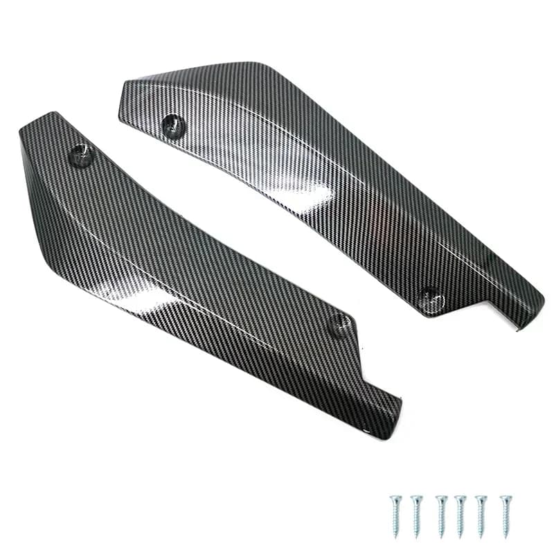 Rear bumper Spoiler Splitter Protector for Audi Q5 Q7 BMW f31 X5 E70 Passat B7 Mazda 6 Peugeot 308 Suzuki Swi Universal