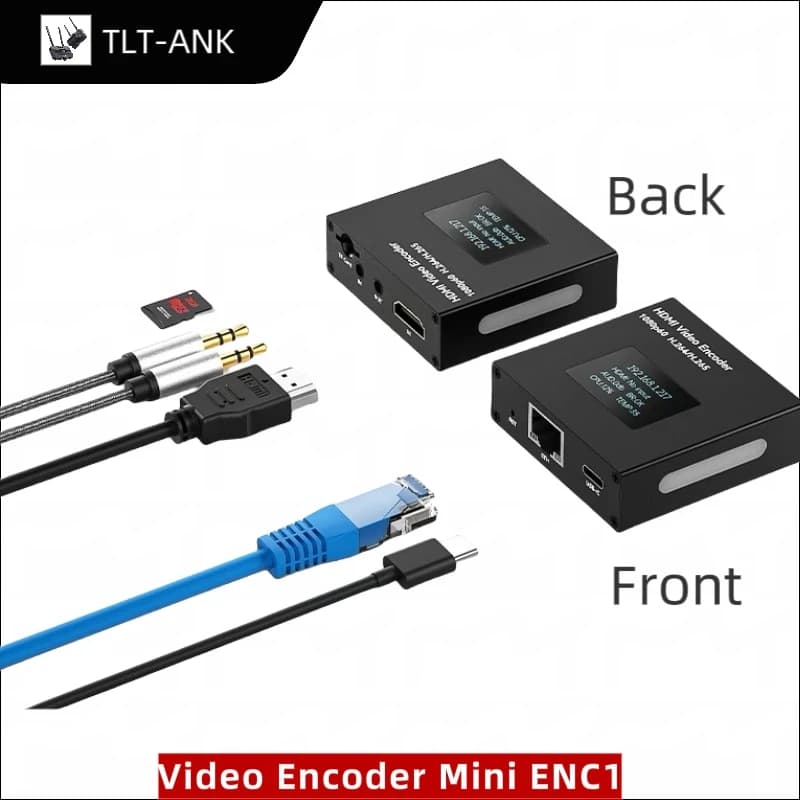 Encoder compatibile HDMI Streaming portatile HD 1080P60 RTSP RTMP H265 Scheda di acquisizione encoder video per trasmissione in diretta