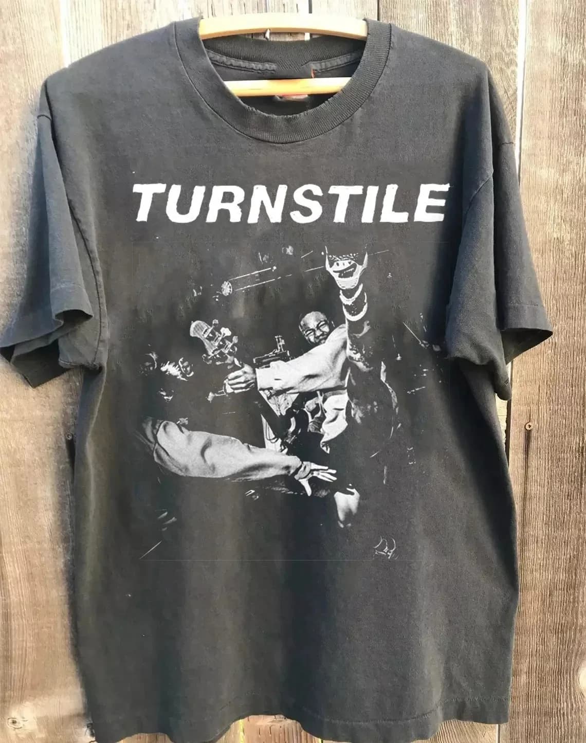 Turnstile Band Gift For Fan Charcoal T Shirt Full Size S-5XL