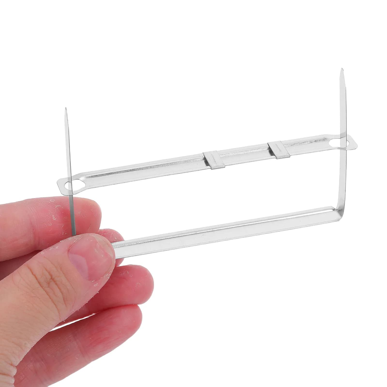 50Pcs Two Hole Prong Paper Fasteners Metal File Folder Fasteners 3.5 Inch Heavy Duty Document Clips for Office Organization