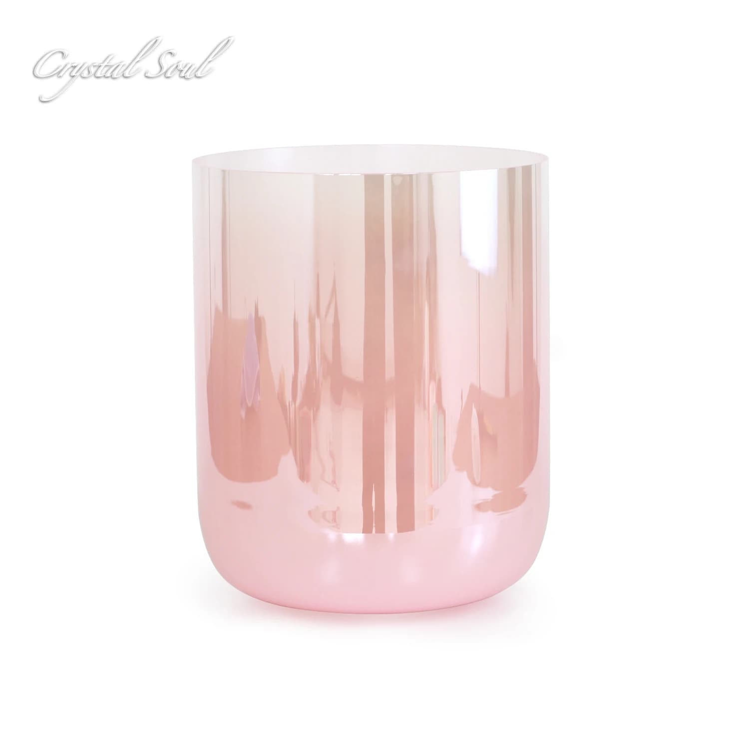 CrystalSoul Custom Size/Tone Alchemy Crystal Singing Bowl - Handcrafted Vibrational Therapy Instrument for Sound Healing
