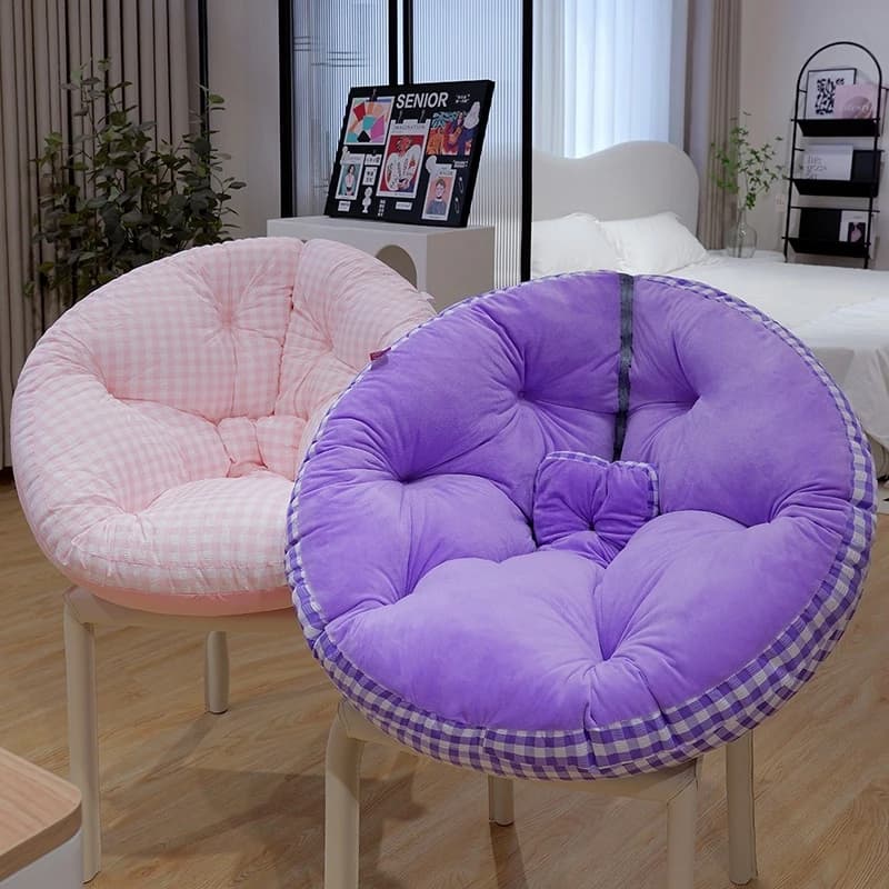Cuscino per adulti, decorazione per la casa, supporto lombare, cuscino multifunzione Tatami, design a griglia a bolle