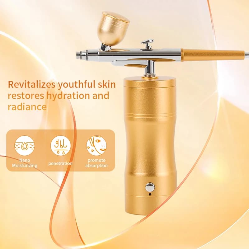 Kit compressore d'aria wireless aerografo per unghie manicure pennello d'aria trucco pittura fai da te spruzzatore pistola tatuaggio artigianale torta nano nebulizzatore