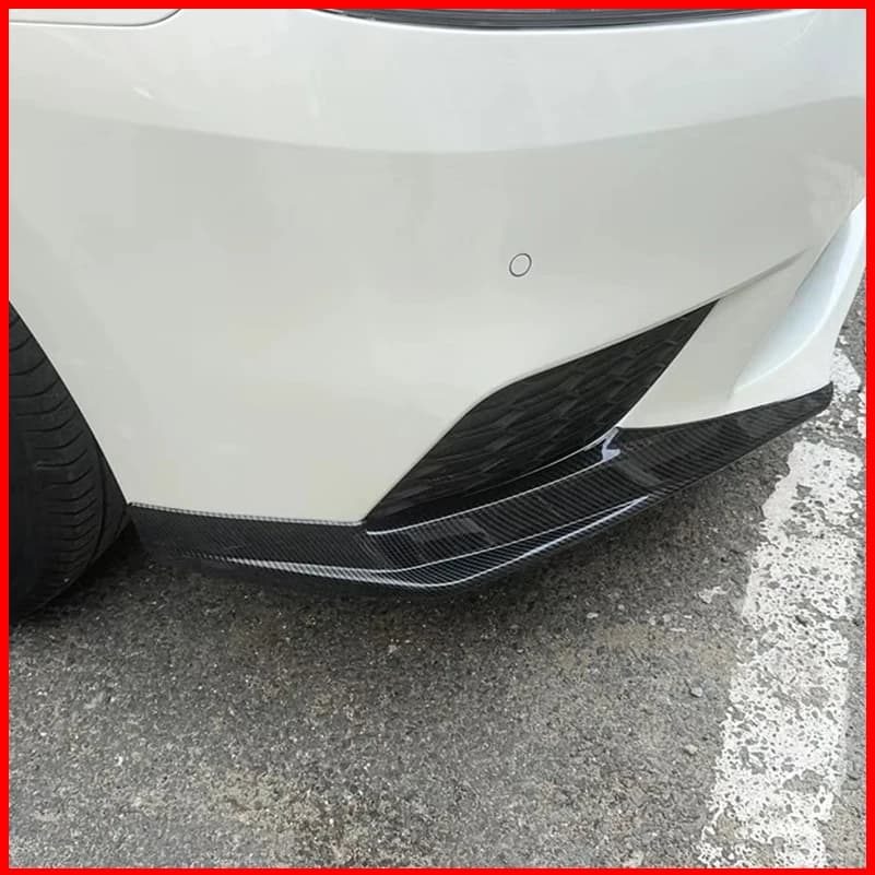 For Nissan Sentra 2016-2019 Both Sides Front Bumper Body Kit Protective Corners Diffuser Protector Lip Car Styling Accessories
