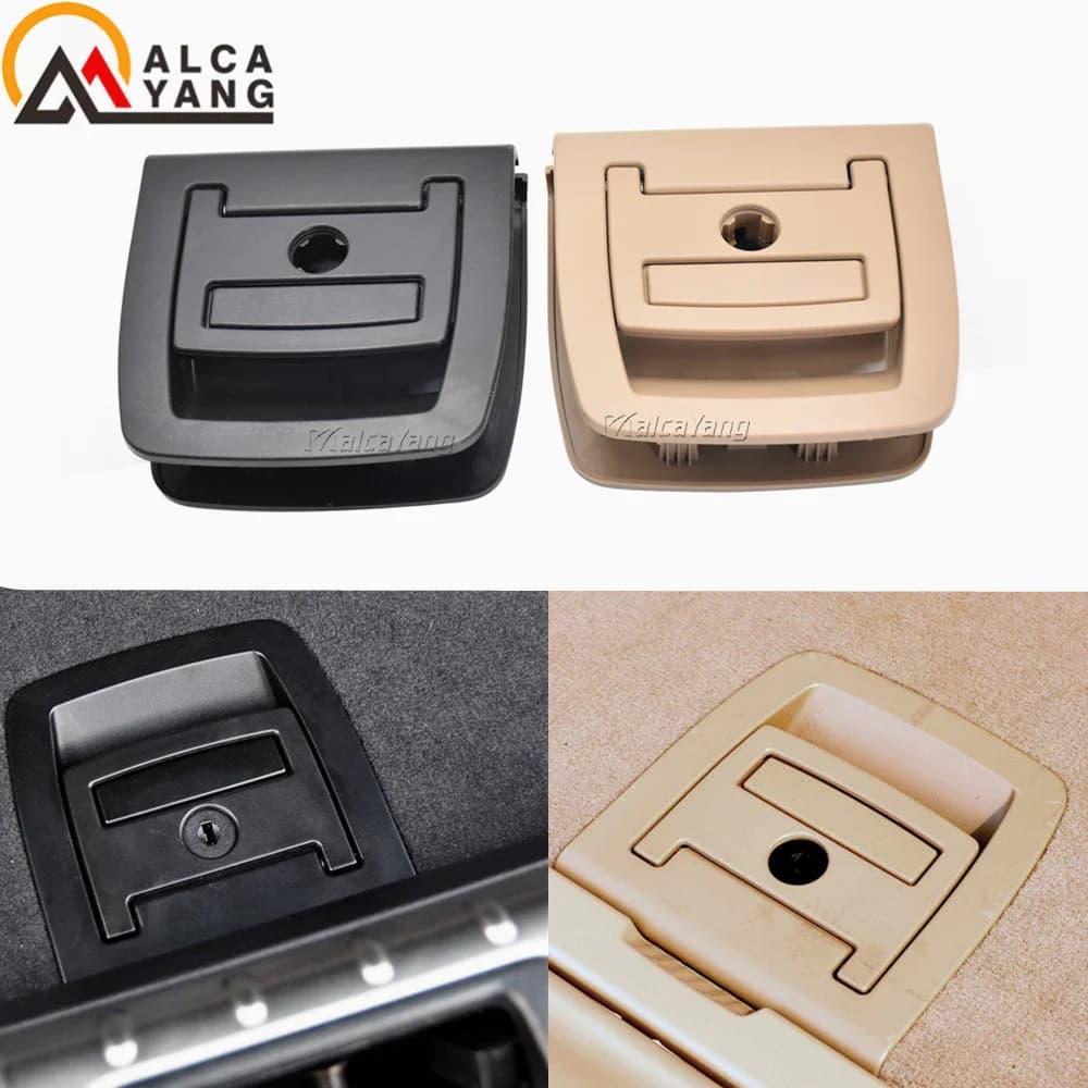 Tappetino per bagagliaio auto, rivestimento inferiore, tappeto, maniglia, accessori auto per BMW E70 X5 E71 X6 2006-2013 51476958161
