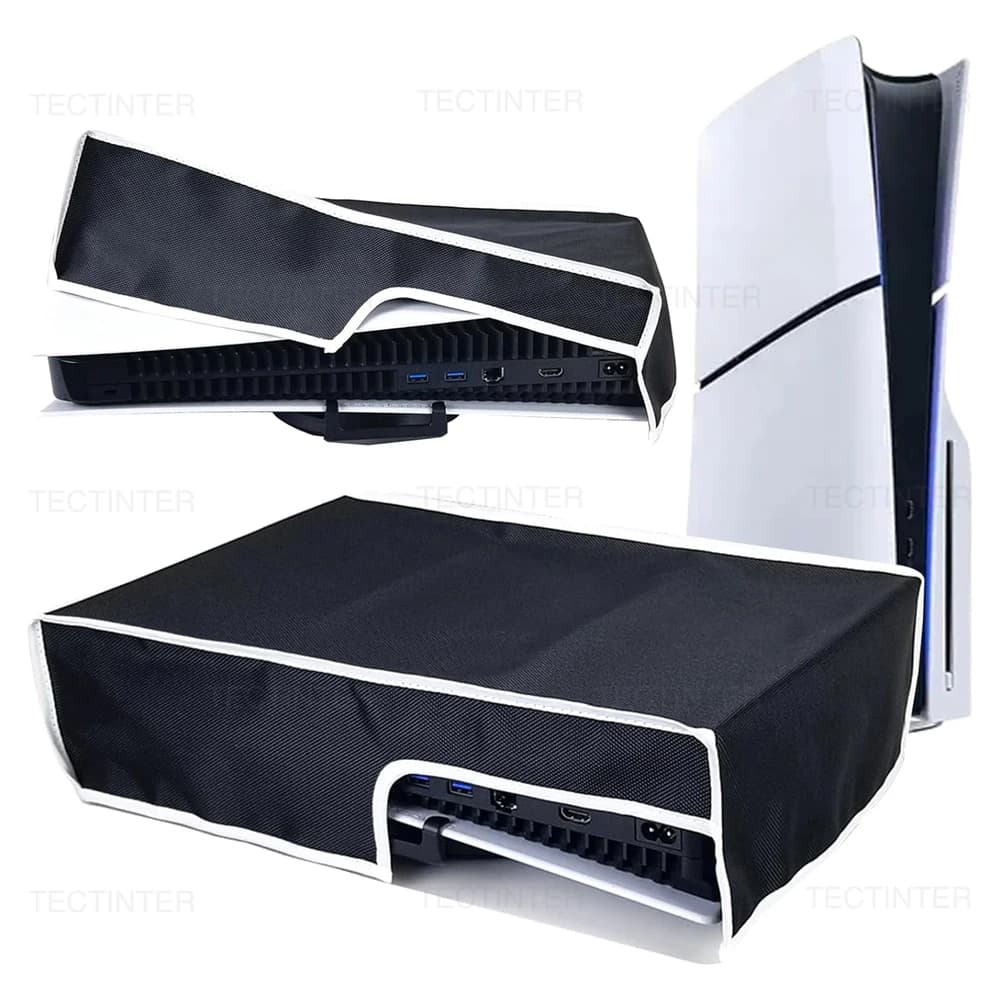 Copertura antipolvere orizzontale per console PS5 Reguar /Slim /Pro Custodia protettiva antipolvere antigraffio per accessori PS5