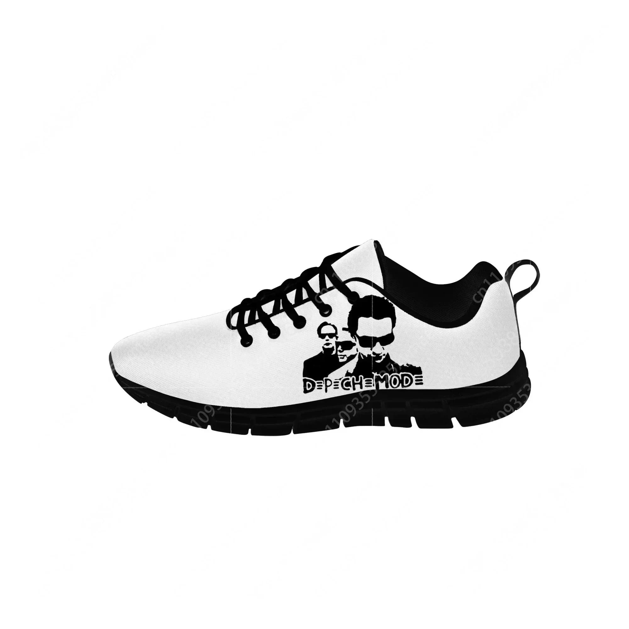 Depeche Band Low Top Sneakers Mode Scarpe casual in tessuto per uomo e donna, scarpe da corsa DM, scarpe leggere stampate in 3D