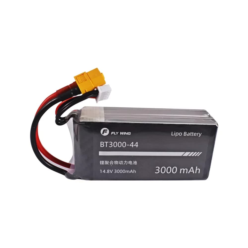 Batteria al litio con spina XT60 4S 14,8 V 3000 mAh per elicottero FLY WING FW450 Bell 206 UH-1 RC