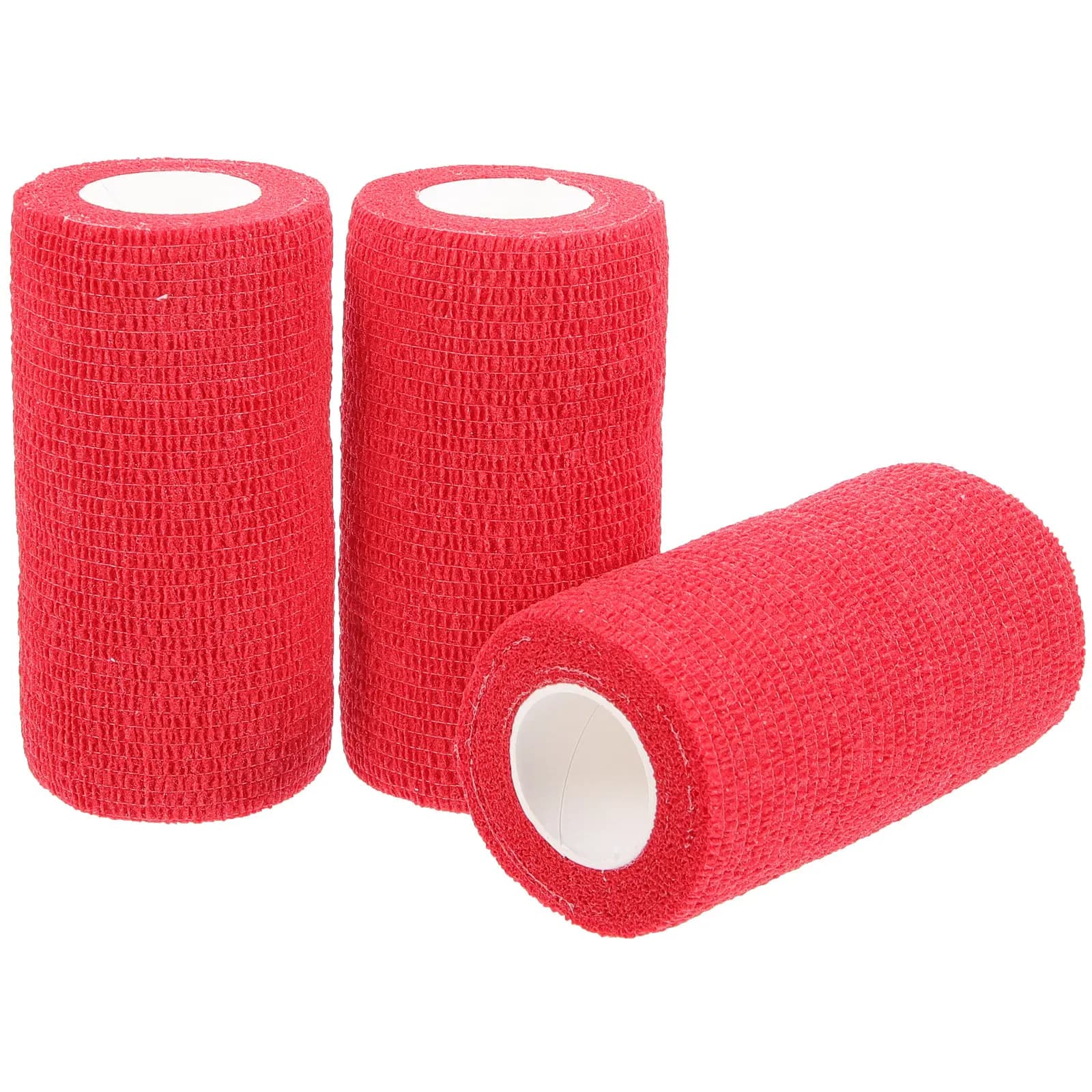 3 Rotoli di Nastro Adesivo Premium Non Tessuto per Hockey, Elastico, Assorbente, Antiscivolo, per Impugnature di Racchette, per Giochi con la Palla all'Aperto e Tennis
