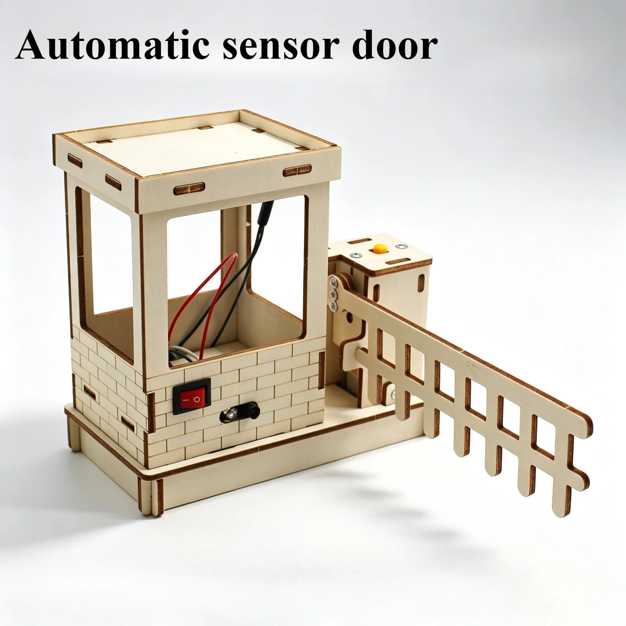 Children's Science and Education Experiment Models, DIY Smart Sensor Door Science and Education Toys and Gifts