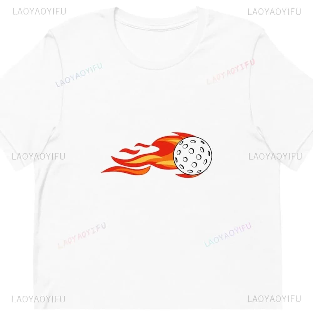 Maglietta Regalo Unica per Pickleball, Divertente T-Shirt con Grafica di Pickle Ball e Padel Tennis, in Cotone a Maniche Corte, Casual