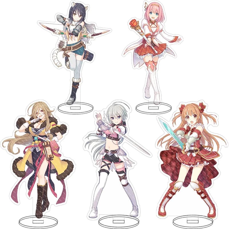 16CM Anime Game Figure Princess Connect! Re:Dive‌‌ Kusano Yui Sakurai Nozomi Shijo Rei Hodaka Misogi Cos Acrylic Stand Ornaments