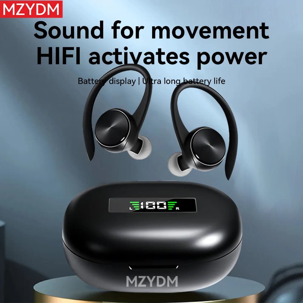 Bluetooth Wireless Headphones TWS Sports Headphones R200 Ear Hooks Waterproof earphones HiFi stereo audio earphones Open