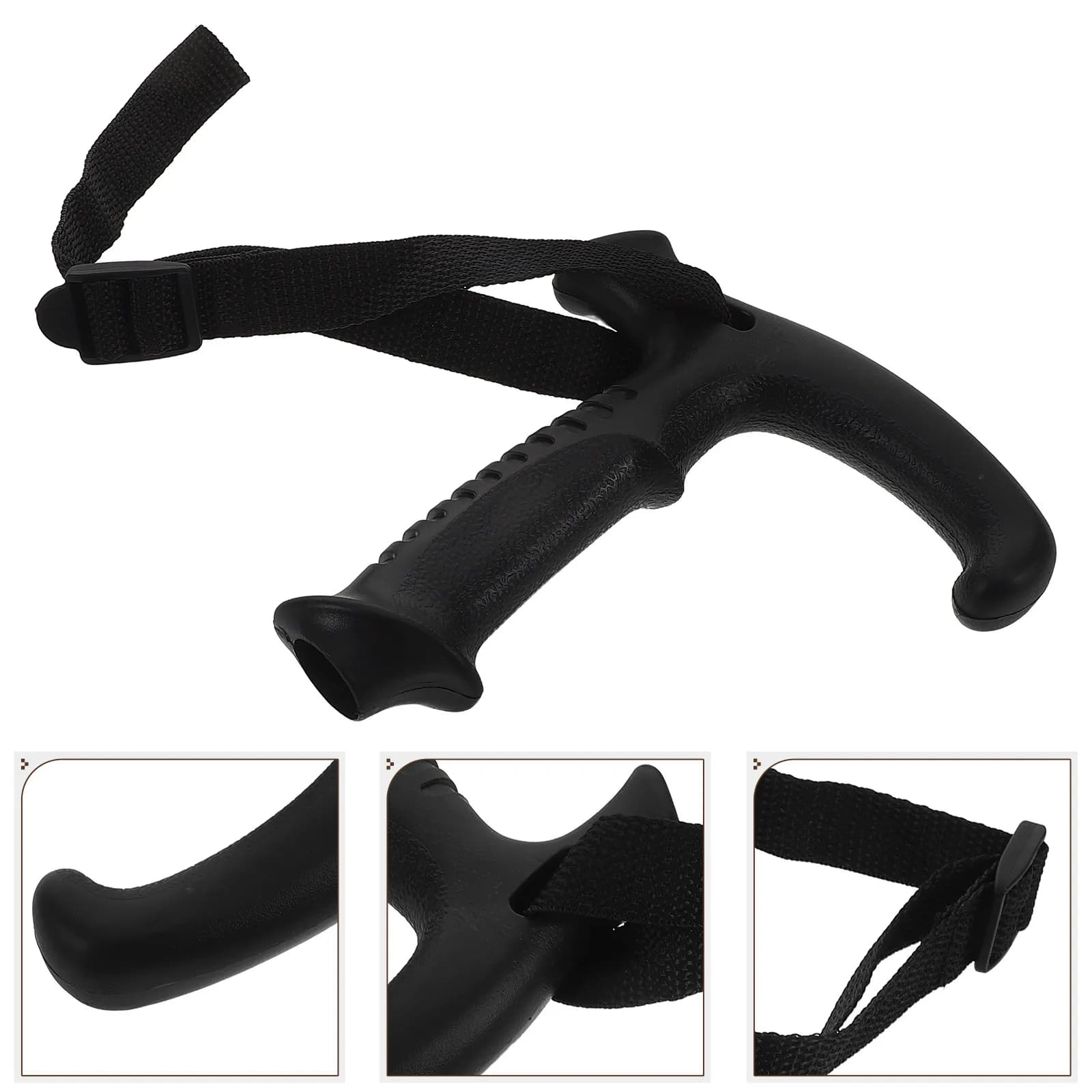 Trekking Pole Replacement Outdoor Walking Hiking Stick Cane Halloween Christmas New Year Crutch Handle Grip T-handle