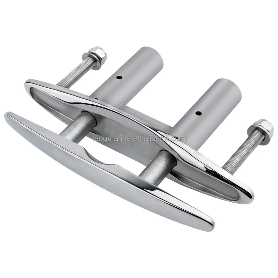 STLF Vendita calda AISI 316 Acciaio inossidabile Stile barca Fiush Tacchetta Base in corda Hardware marino per barca