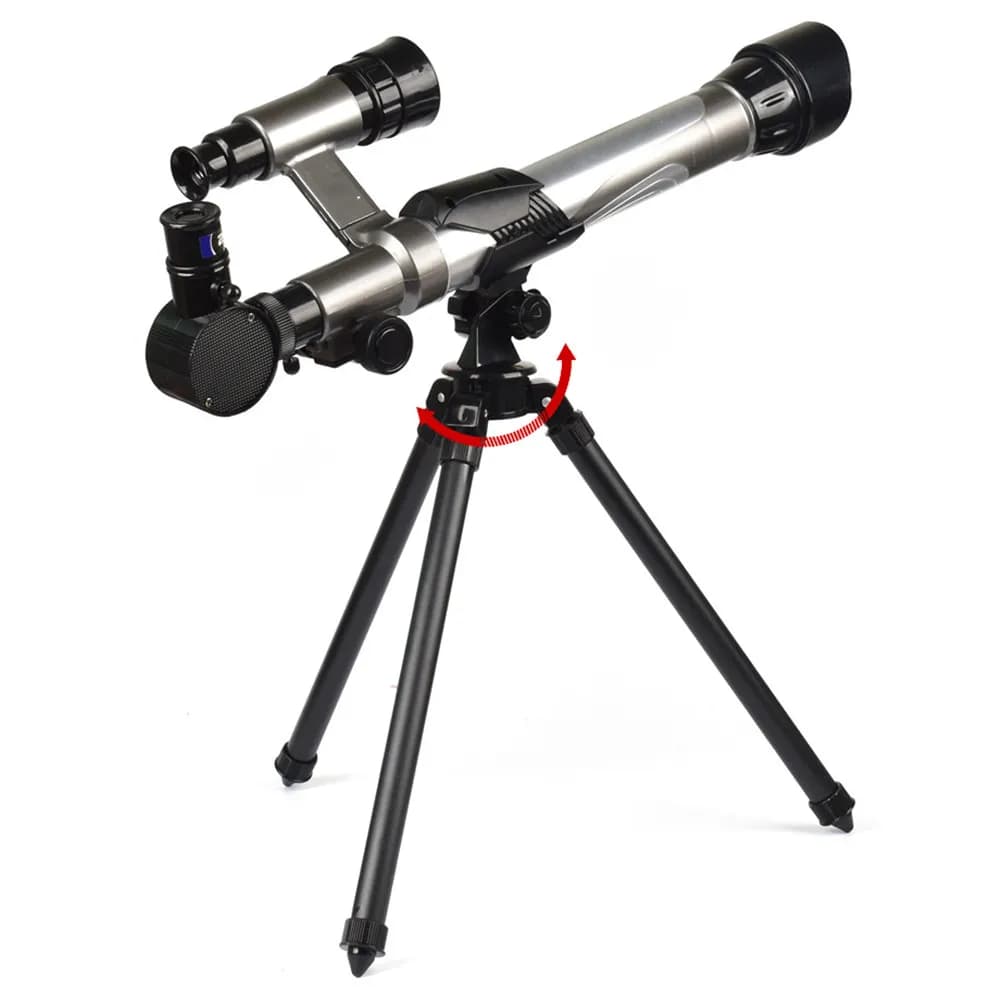 20-40X Adjustable Eyepiece Tripod Telescope, Robust and Portable Binocular, Ideal for Young Beginners and Space Observation