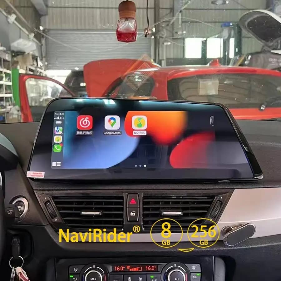 Schermo da 12.3 Pollici per BMW X1 E84 2010 - 2015, Autoradio Android Qualcomm, Lettore Multimediale 4G, Navigazione GPS, Carplay Auto, BT