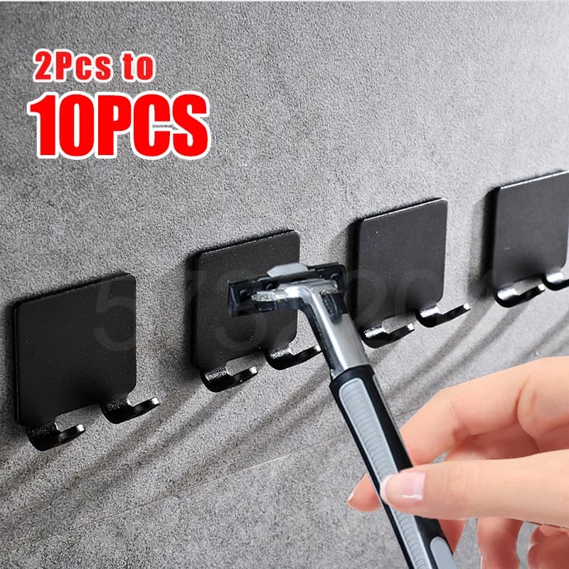 Men's Multifunction Shaving Razor Razor Bearing Razor Wall shelf Bathroom Kitchen accessories Hooks