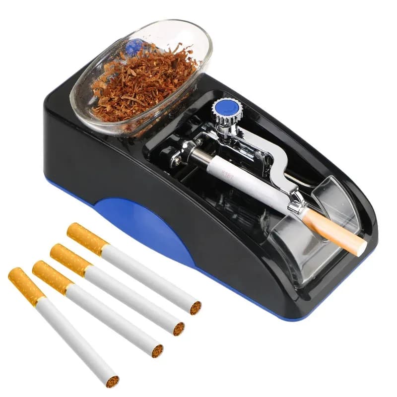 Macchina Elettrica Automatica per Rollare Sigarette 110V/230V, Strumento per Sigari, Iniettore con Spina EU/US, Accessori Fai-da-Te
