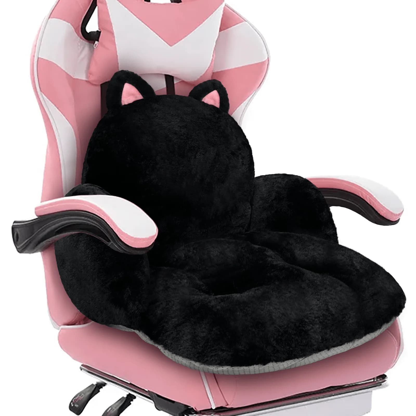 Cuscino per sedia carino, cuscino per sedia da gaming con schienale antiscivolo, comodo cuscino per seduta da ufficio, cuscini per sedia Kawaii per G