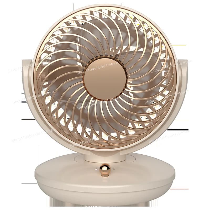 Nuovo prodotto che scuote la testa mini ventilatore, modello di ricarica, batteria a lunga durata, portatile, piccola ventola di ricarica USB da tavolo