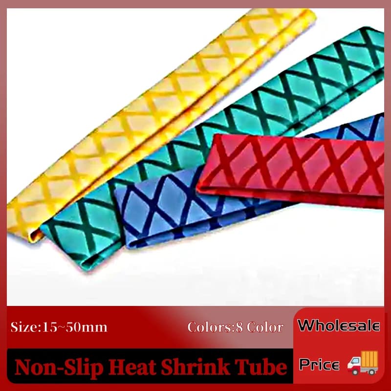 ID 15-50MM Convenient and safe handle for fishing rods, tennis racks and badminton 1 meter non-slip heat shrinking hoses
