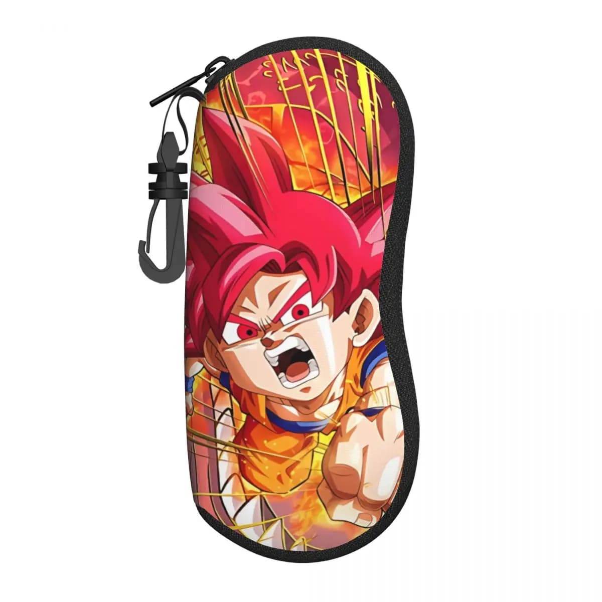 Custom DBZ G-Gokues Manga Sunglasses Soft Case Neoprene Zipper Shell Eyeglass Case Custom Protective Box For Glasses
