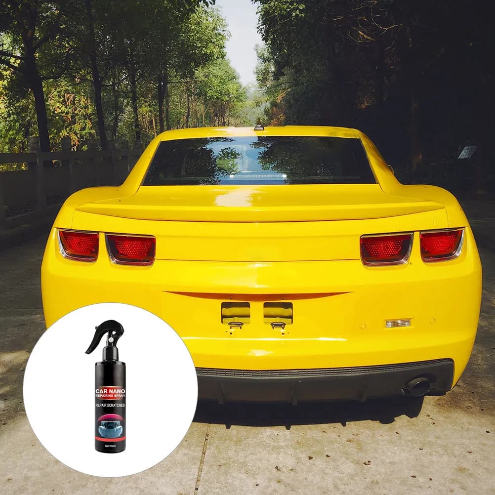 Spray Riparatore Nano per Rimozione Graffi Auto, Lucidante per Vernice, Rimuove Cera, Sporco e Ruggine in Modo Sicuro, Restauratore per Auto, Strumento per Detailing