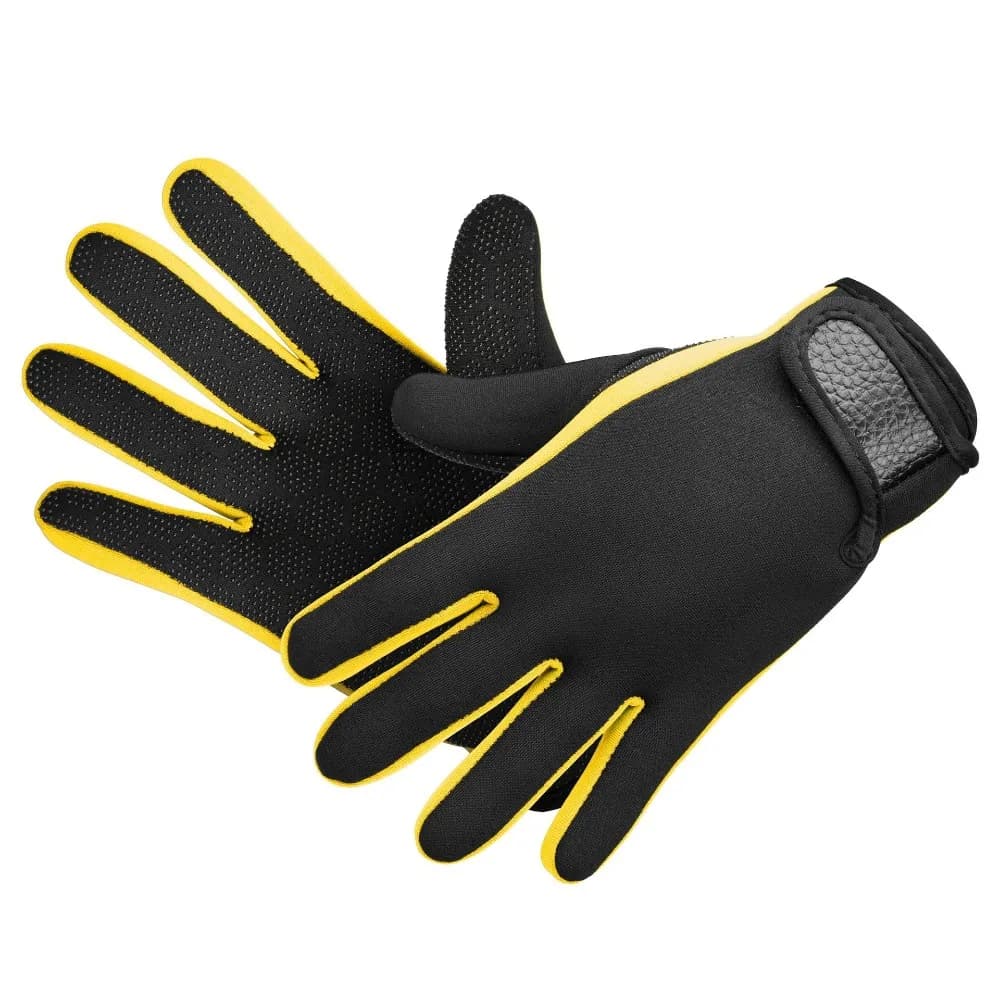 Anti Slip 1.5mm Neoprene Gloves Waterproof Soft Diving Gloves Warm Paddling Spearfishing Snorkeling Water Sports Gloves