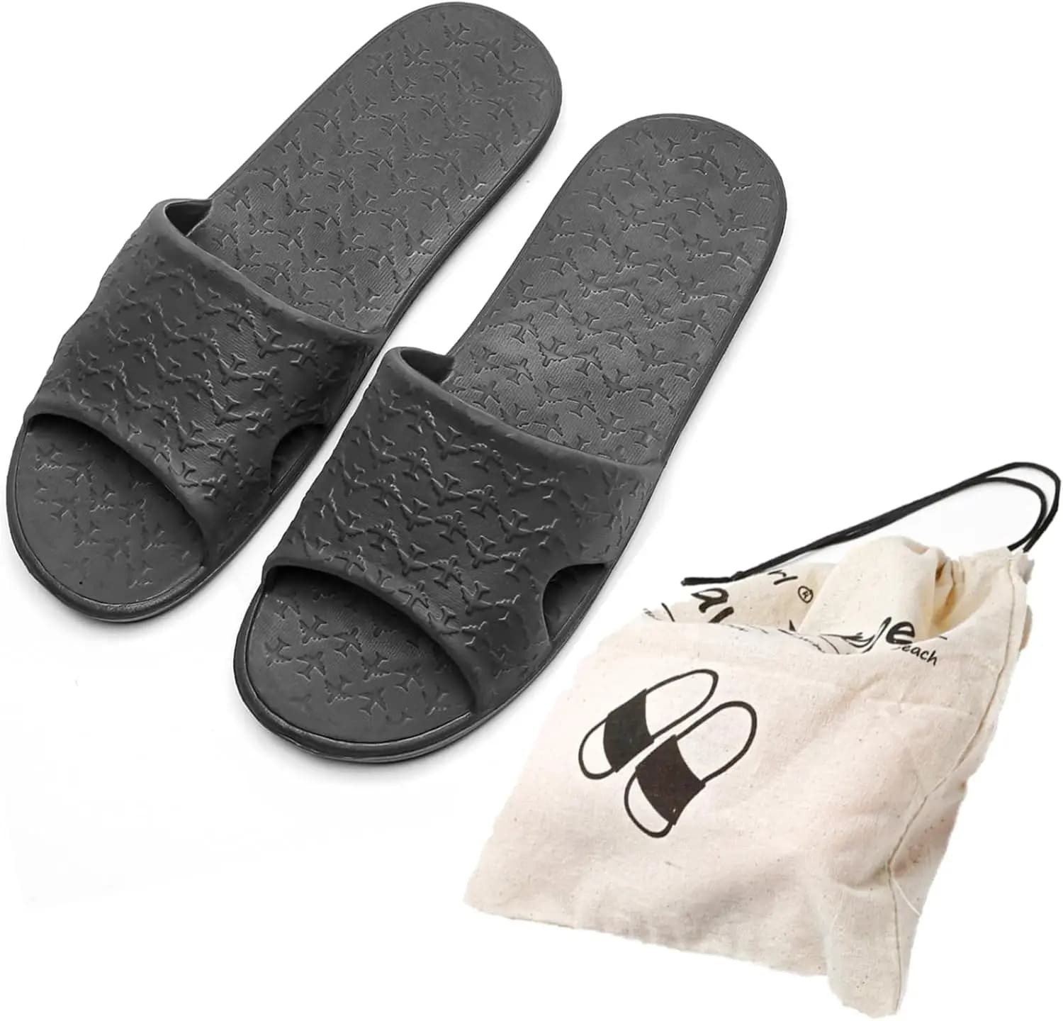 Ciabatte da Viaggio Pieghevoli per Donne e Uomini, Portatili con Borsa per il Trasporto, Morbide Antiscivolo ad Asciugatura Rapida per Casa, Spiaggia, Spa