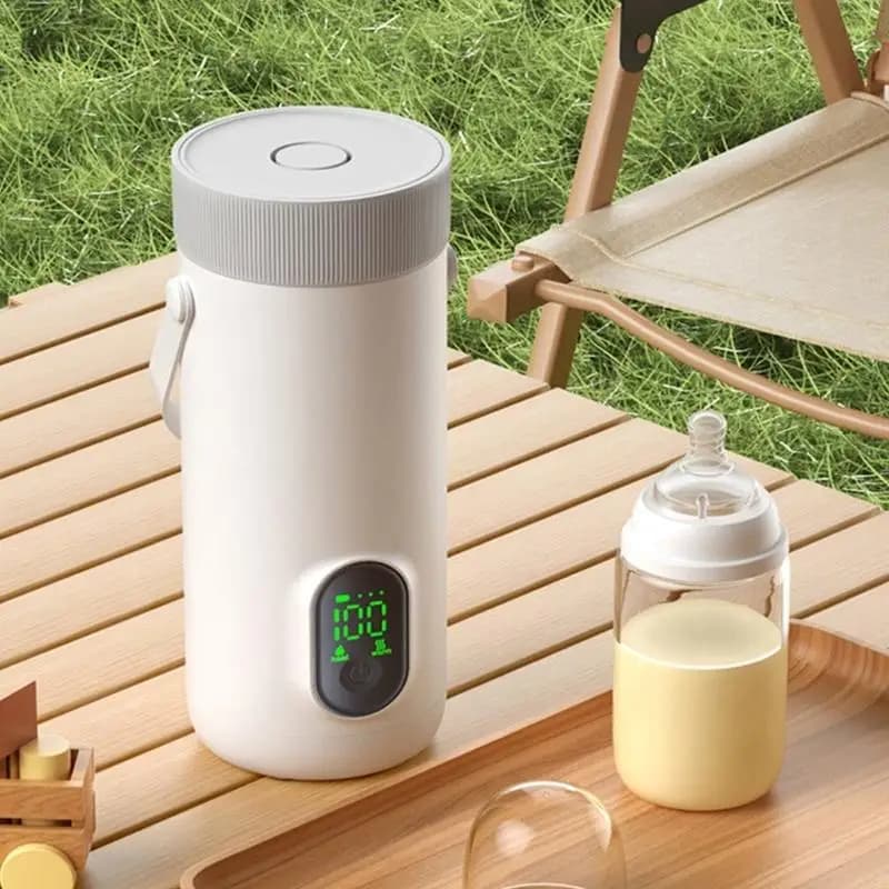 350 portable cordless bottle hot electric kettle with constant temperature 12 hours for office