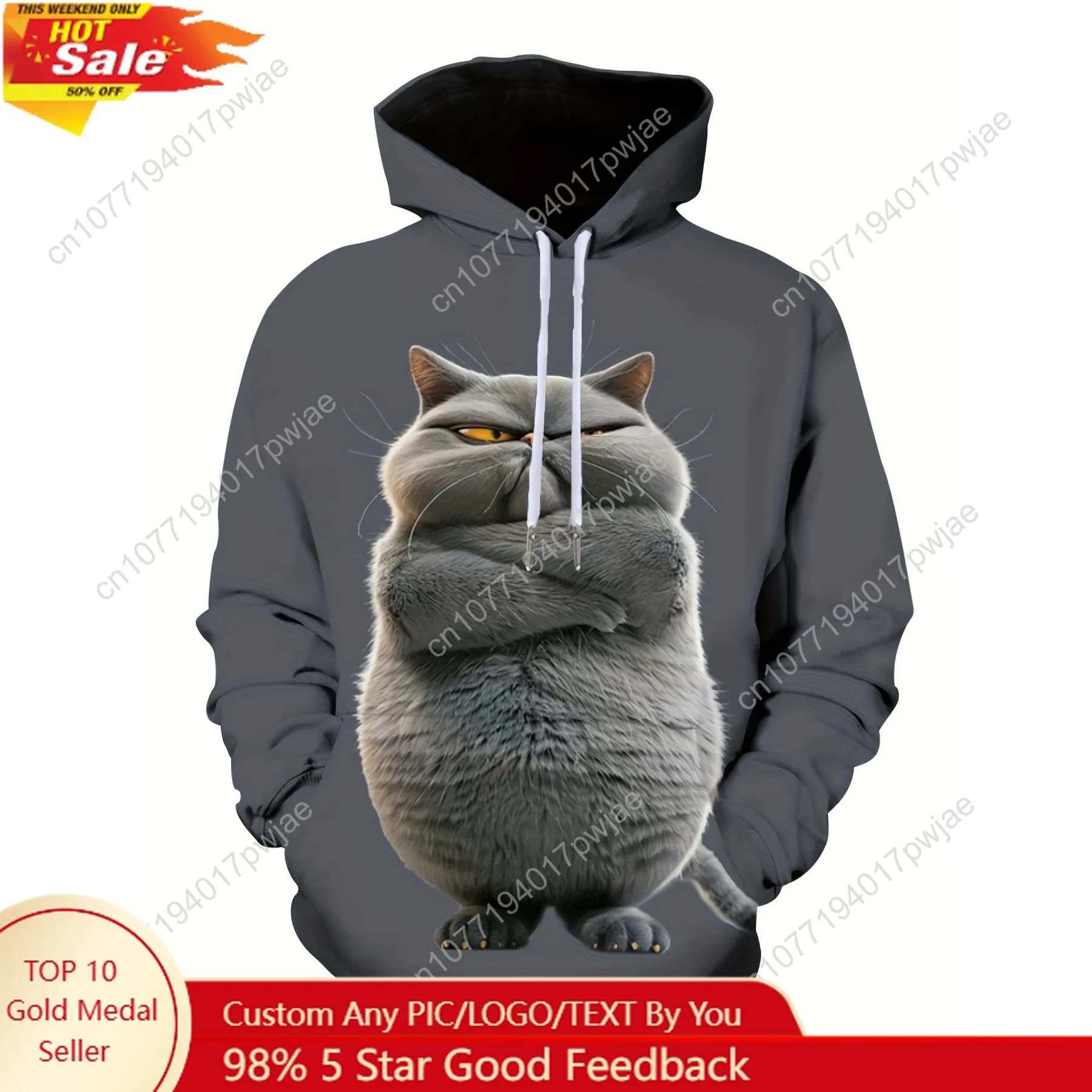 Men's hoodie with 3D graphics print - Super cool polyester hoodie for hoodie lined in autumn and winter fleece