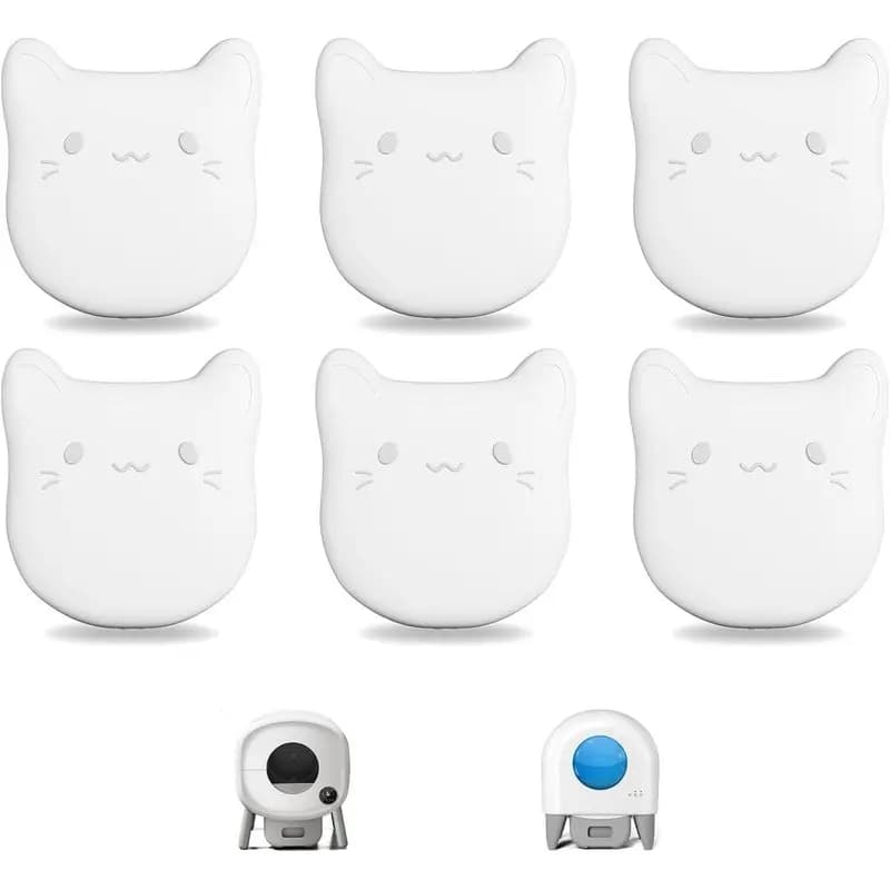 6 PCS Litter Box Deodorizer Refills Camellia Scent, for Cumrige & Fumoi Self‑Cleaning Cat Litter Box, Odor Control Accessories