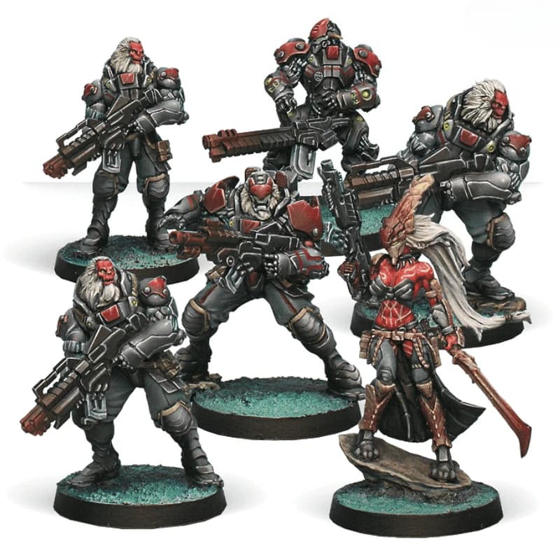 25mm+40mm Base Diecast Resin Assembled Model Kit War Game Chess Combined Army Aggression Forces Unassembled Unpainted