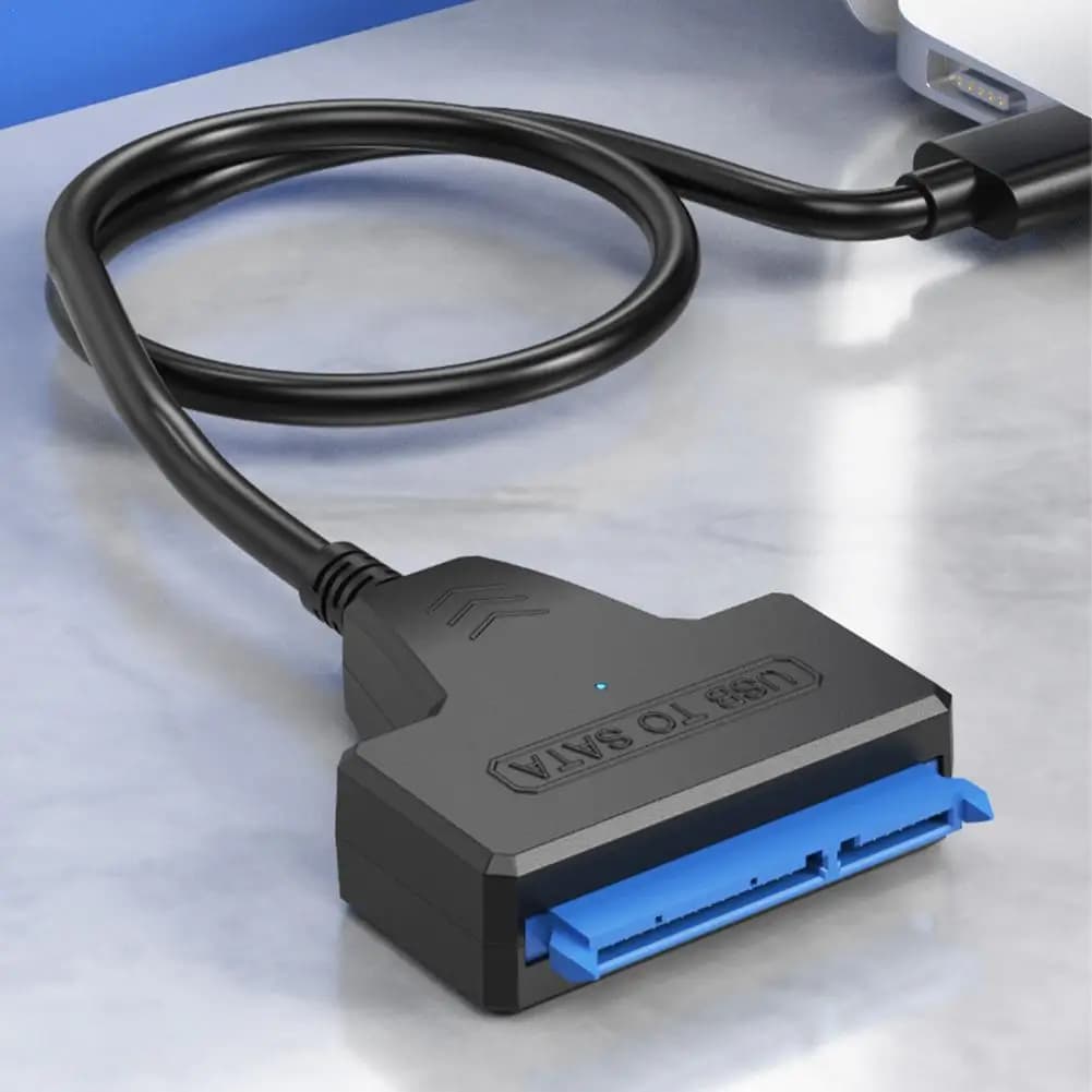 Cavo da SATA a USB 3.0 fino a 6 Gbps cavo adattatore convertitore linee per disco rigido SSD HDD esterno da 2.5 pollici adattatore SATA 3 22 Pin