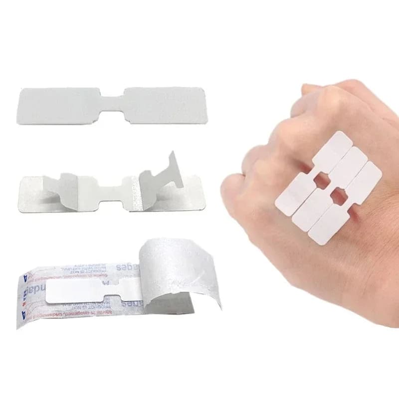 20 pz/set Sutureless Cerotto Mini Gesso 10*46mm Medicazione della Ferita Gesso per Strisce di Primo Soccorso Bende Adesive Woundplast