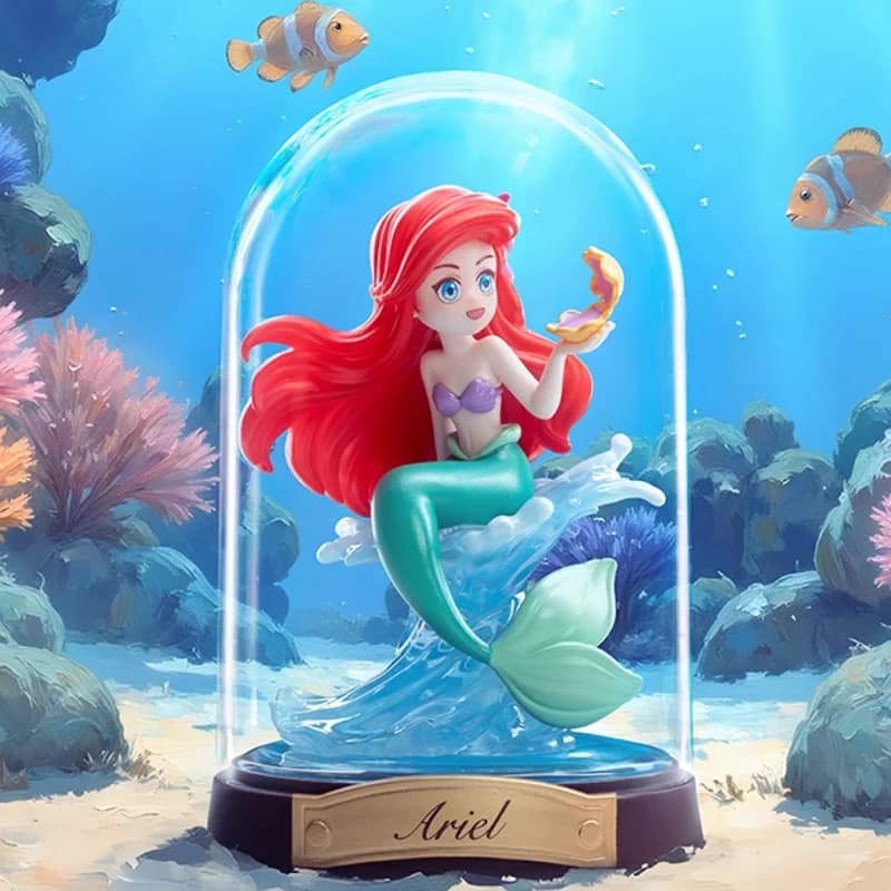 POP MART Disney PRINCESS Create your World Series Blind Box Mysterious Ornaments Figurine Home Decorations Dolls Desktop Model