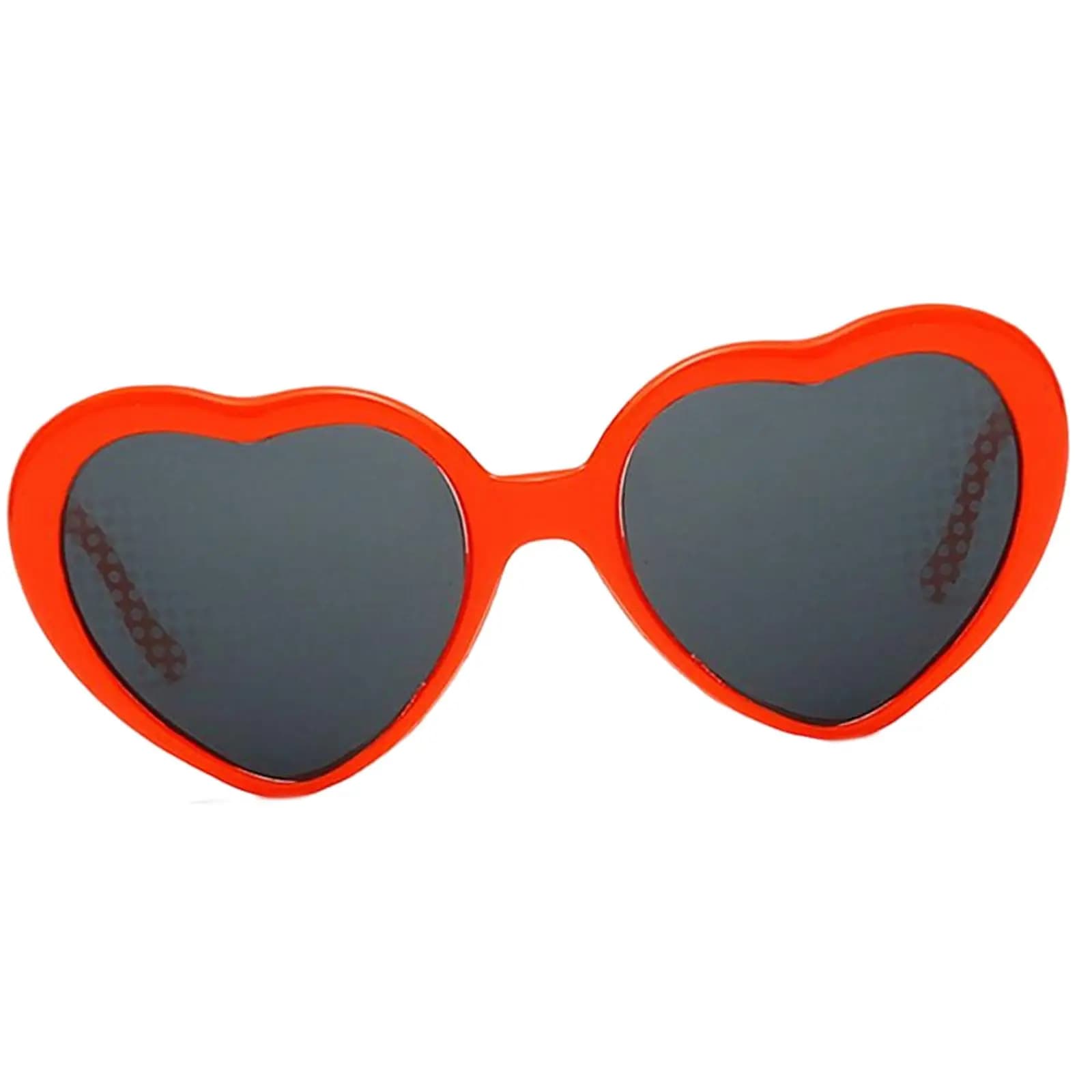 Eyewear with Special Effects, UV400 Sunglasses with Heart Shape for Women and Men