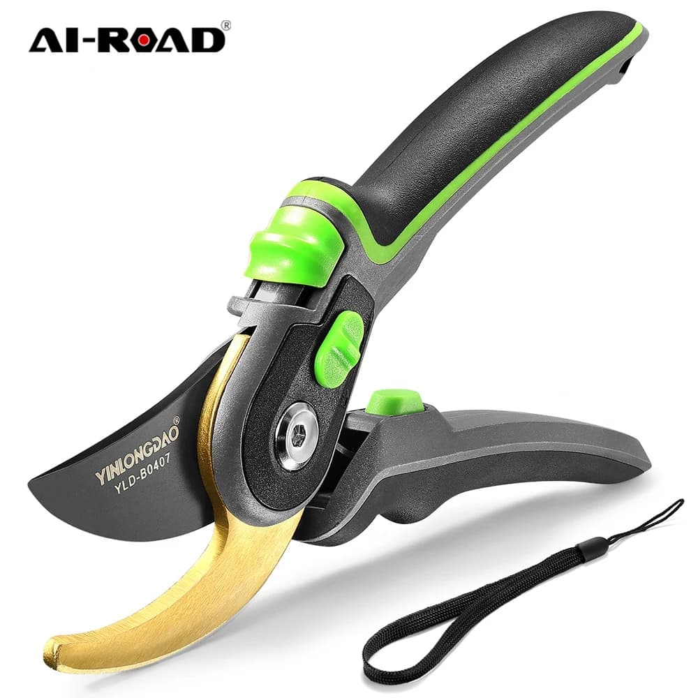 Garden pruning shears Stainless steel pruning tools Garden tools Cutters Juicer fruit harvesting Herbaccia Casa Rami in pot