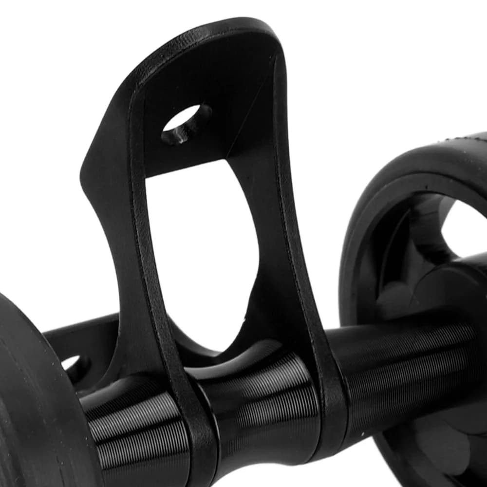 Parafango in Lega di Alluminio per Bicicletta, Ruote Posteriori a Doppio Rullo Cavo con Cuscinetti in Acciaio per Brompton/Dahon