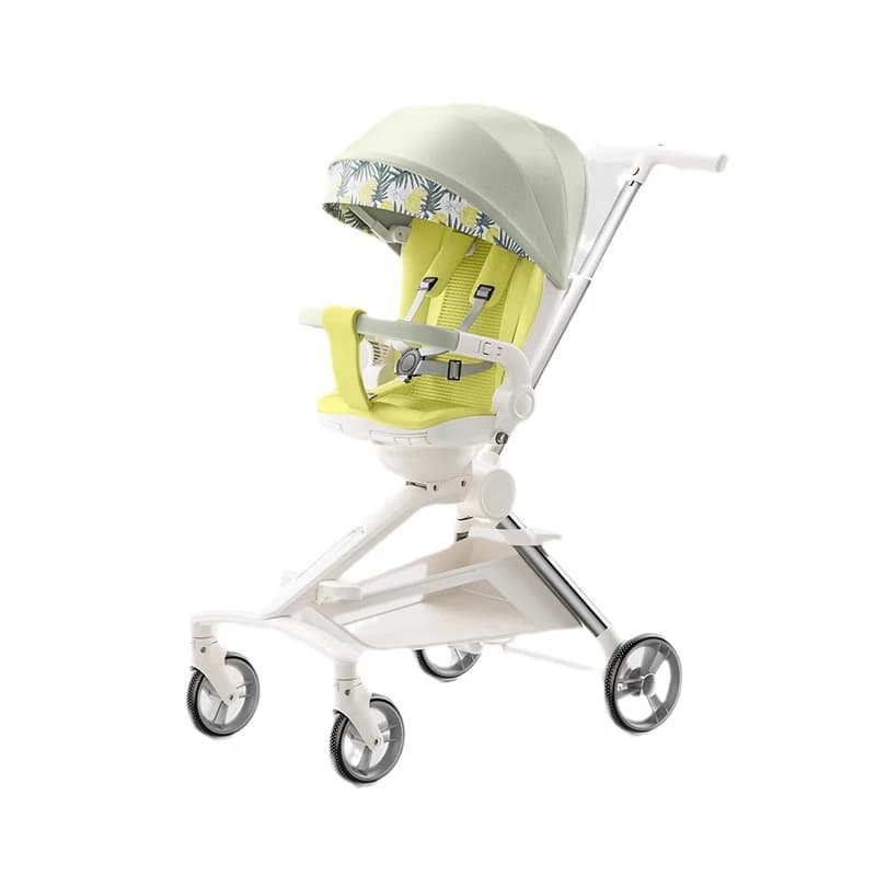 Passeggino Portatile Pieghevole per Bambini, Reclinabile e Reversibile